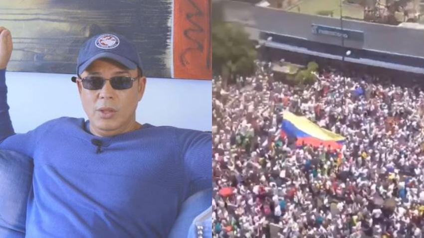 Humorista cubano Alexis Valdés admira la valentía del pueblo de Venezuela
