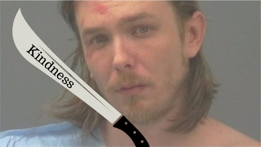 Hombre en Florida amenaza con matar a otra persona con su machete llamado 'Kindness'
