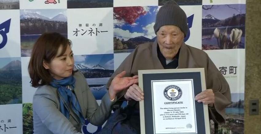 El hombre vivo más viejo del mundo muere a los 113 años en Japón