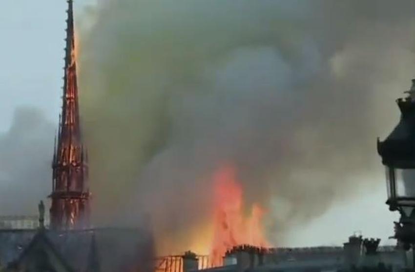 En vivo: Catedral de Notre Dame en París en llamas