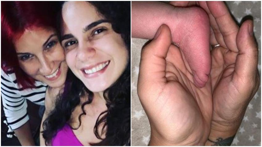 Actriz cubana Rachel Cruz y la presentadora Kary Bernal muestran tierna imagen de su bebé