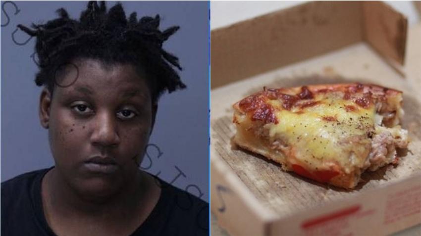 Una mujer de Florida es arrestada por agredir con un cuchillo a una persona por un pedazo de pizza