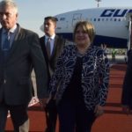 Se le fastidiaron las compras a Lis Cuesta: cubanos se burlan de Díaz-Canel tras exclusión de Cuba de la Cumbre de Las Américas en República Dominicana Diaz-Canel y Lis Cuesta en Bielorrusia
