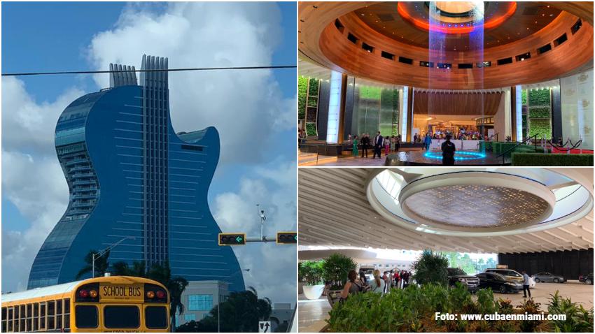 Imagenes Exclusivas Del Hotel En Forma De Guitarra De Seminole