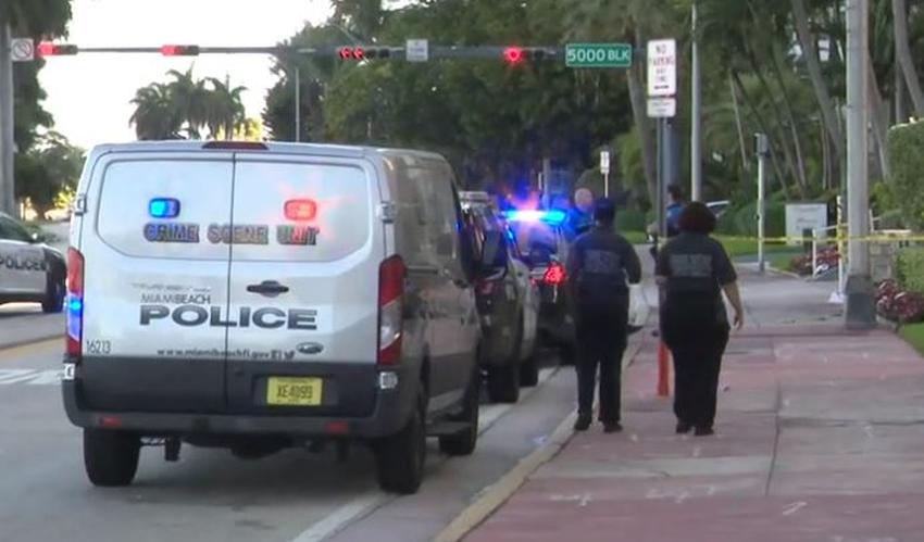 Un hombre recibe un disparo en la cara en Miami Beach mientras estaba en la playa