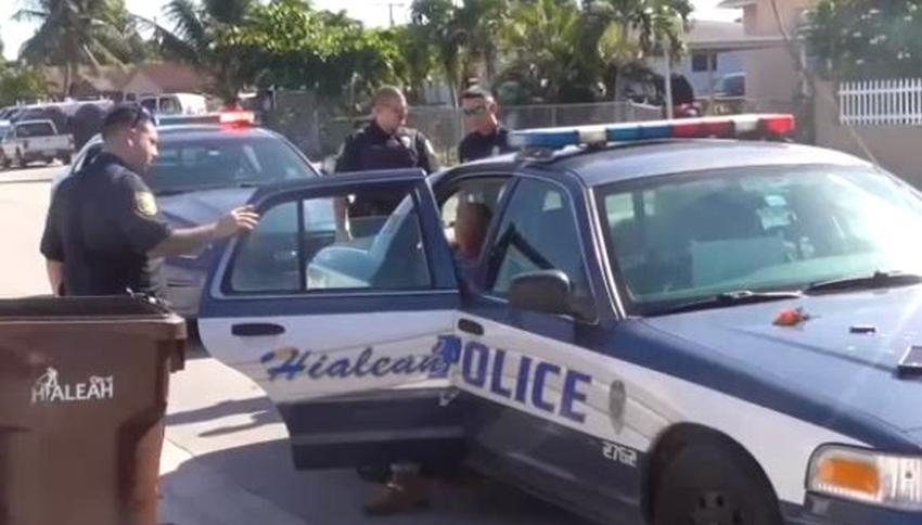 Arrestan un hombre en Hialeah por hacer amenazas con una pistola
