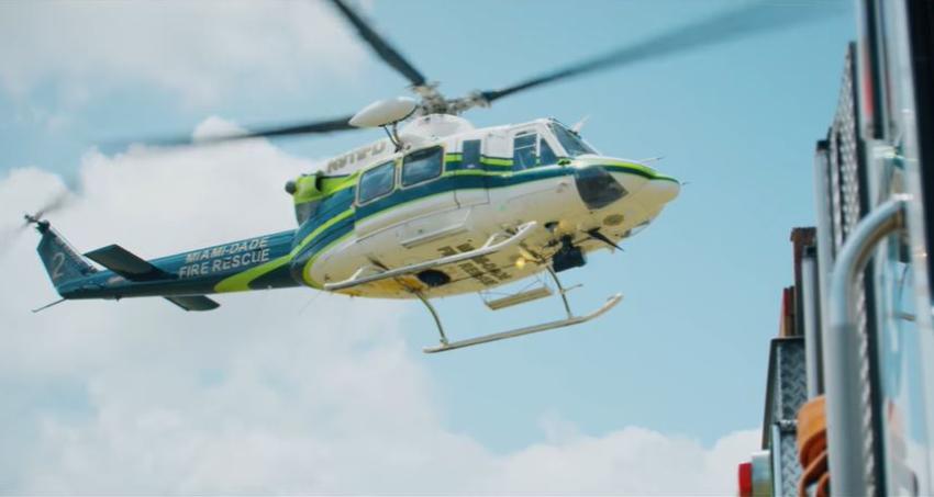 Hombre trasladado en helicóptero luego de cortarse el brazo mientras usaba una máquina industrial en un negocio de Miami Gardens