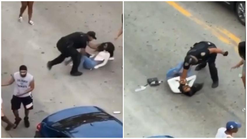 Video de un arresto policial en Miami Beach durante el Spring Break se hace viral en las redes