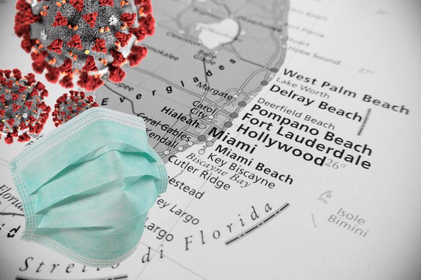 Confirman 39 nuevos casos de coronavirus en Florida, 5 de ellos en Miami-Dade y uno procedente de Cuba