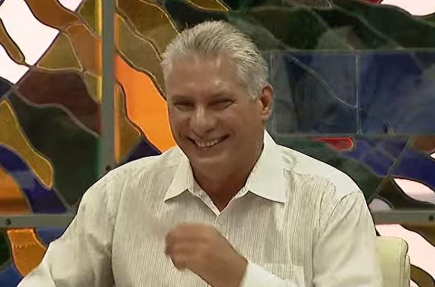 Díaz-Canel dice a los cubanos que en Miami y Estados Unidos si estamos en dificultades