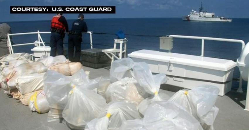 Guardia Costera de los Estados Unidos incauta más de 1 millón de
