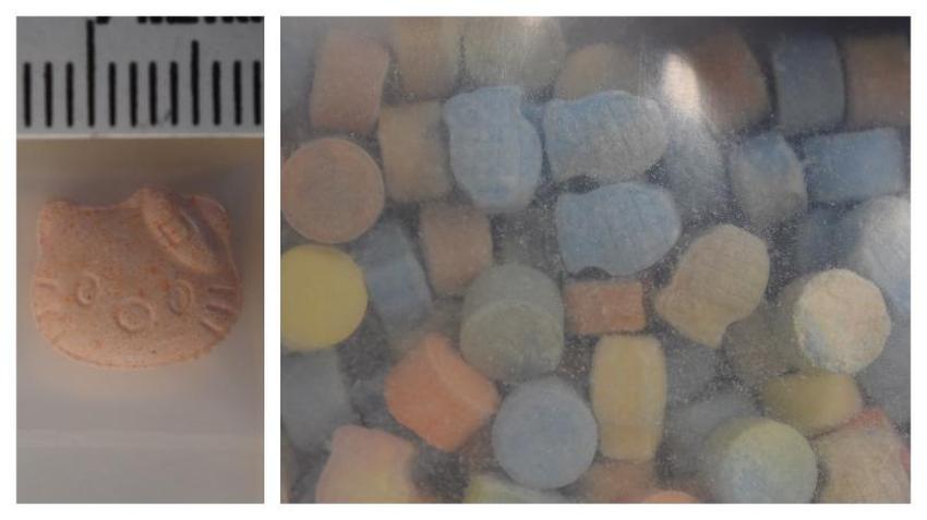 Policía en Florida advierte a padres sobre pastillas de metanfetaminas en forma caramelos