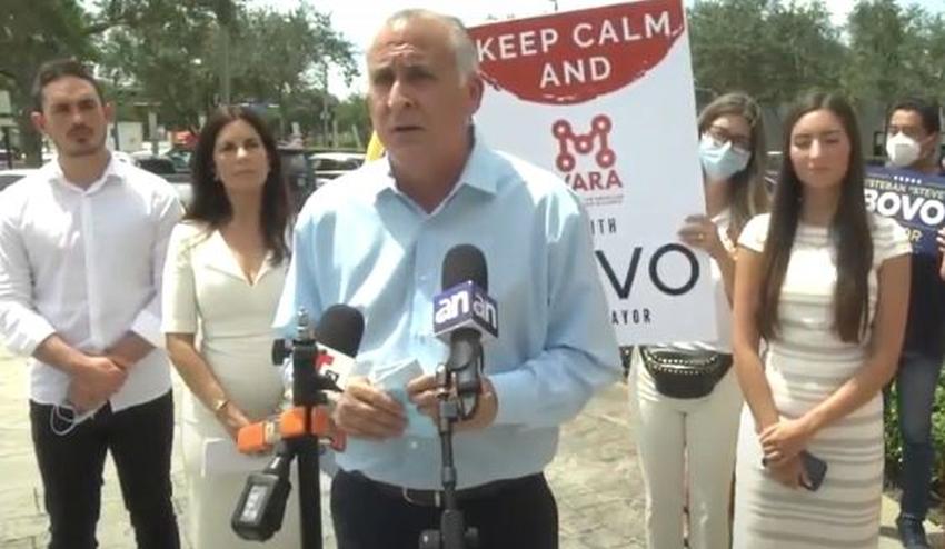 Comisionado Esteban Bovo lanza su candidatura por la alcaldía de Miami Dade