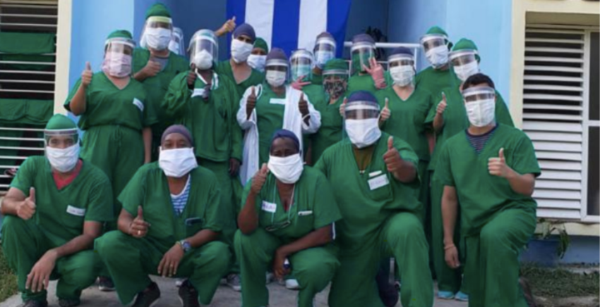 El régimen envía una brigada de médicos a Guyana, en medio del colapso sanitario en Cuba