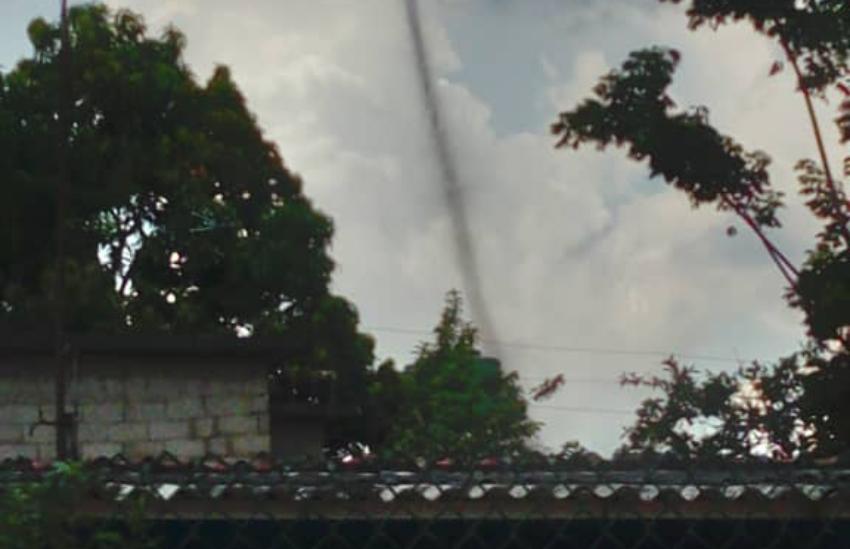 Dos pequeños tornados como parte de tormentas locales severas en Boyeros y Sancti Spíritus