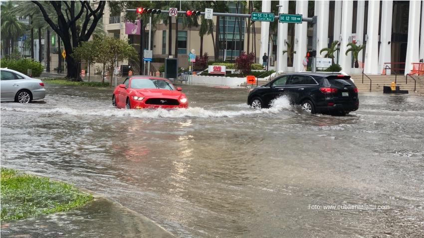 Se espera más lluvia e inundaciones en Miami Se espera más lluvia e inundaciones en Miami