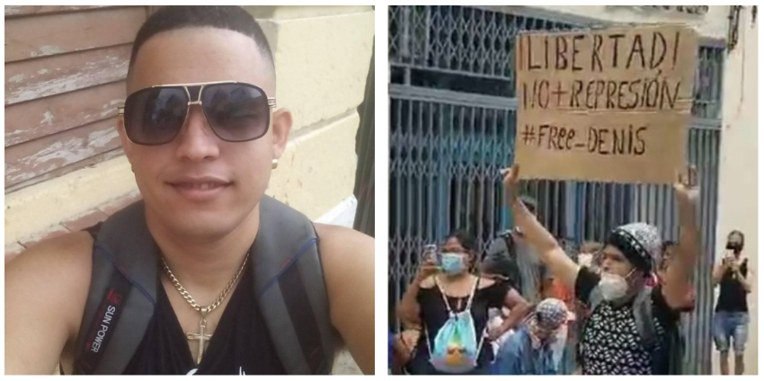 La Fiscalía pide seis años de prisión para Luis Robles por salir a protestar pacíficamente con un cartel pidiendo libertad