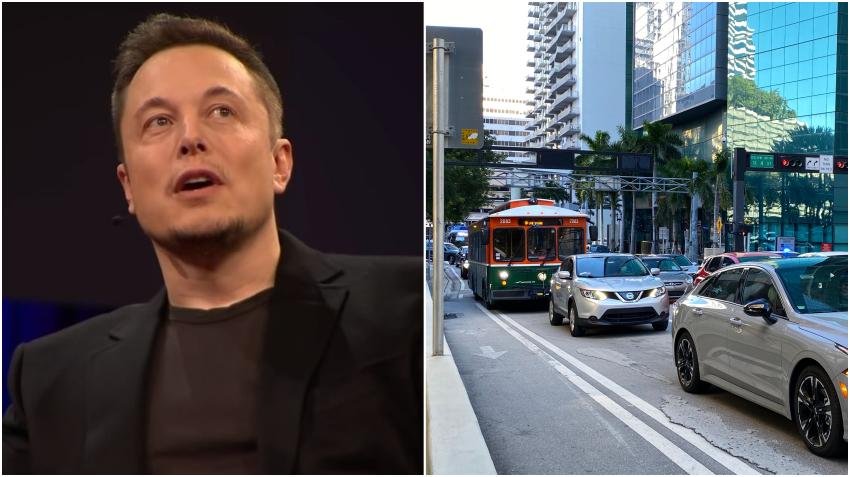 Multimillonario estadounidense Elon Musk quiere construir túneles en Miami para resolver el problema del tráfico