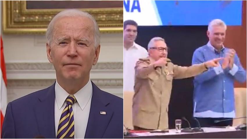 El castrismo inconforme con Biden, porque no ha revertido la política de Trump hacia Cuba