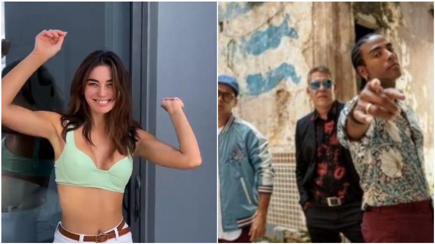 Modelo cubana Rachell Vallori envía a su agencia de modelos en Miami video con música de Orishas para que no se olviden de sus raíces