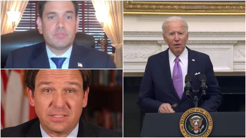 Políticos de Florida reaccionan a reportes de que la administración Biden estudia restringir  los viajes al estado del sol debido al virus
