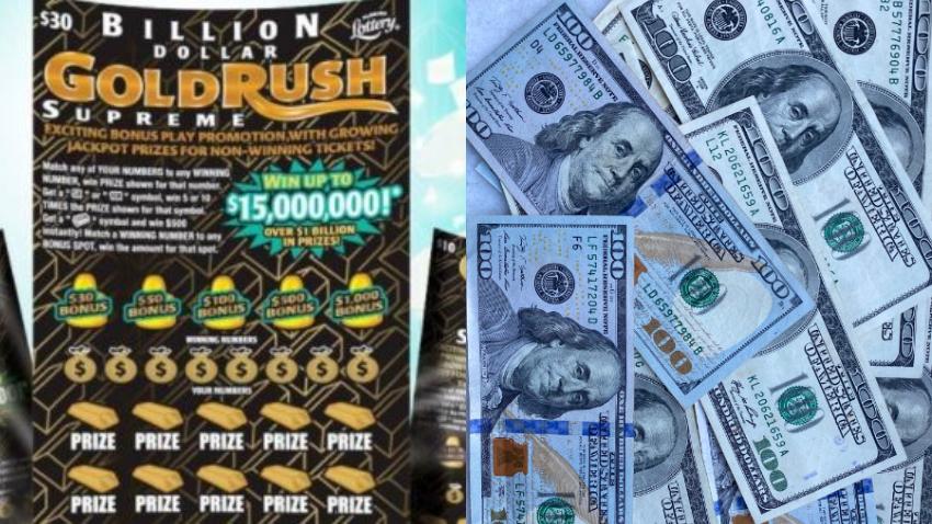 Mujer gana premio de lotería de un $1 millón con un raspadito durante una visita al sur de Florida