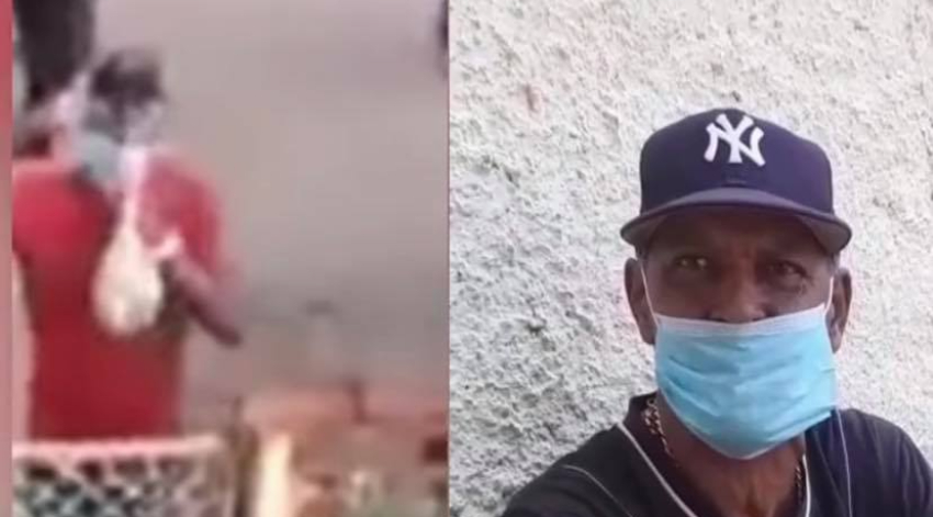 Denuncian a cubano que participó en acto de repudio, y ahora vive en Estados Unidos