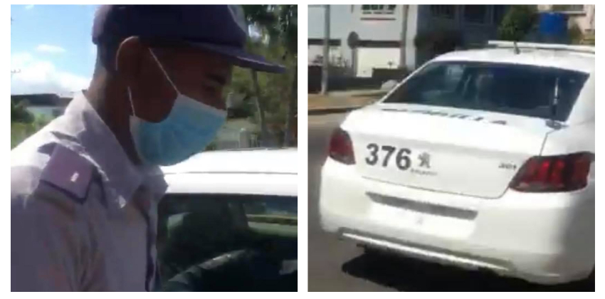 Madre del periodista Héctor Luis Valdés enfrenta a la policía durante la detención de su hijo: "Lo que tienen que hacer es ir detrás de los que viven a costilla de ustedes"