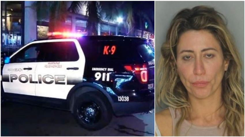 Mujer arrestada en hotel de Miami Beach después de presuntamente atacar a empleados y policías en una borrachera