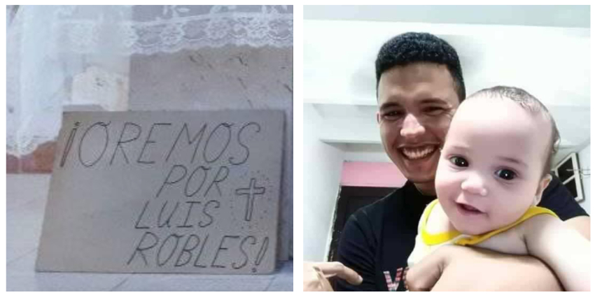 Lanzan campaña de oración por el preso político Luis Robles