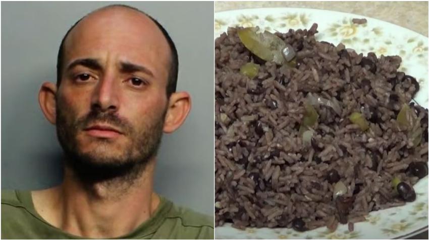 Ladrones entran a una vivienda de cubanos en Miami y antes de marcharse se sirven un plato de arroz congrí