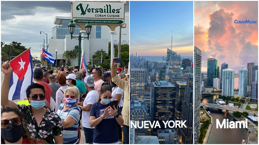 Cubanos prefieren la ciudad de Miami a Nueva York