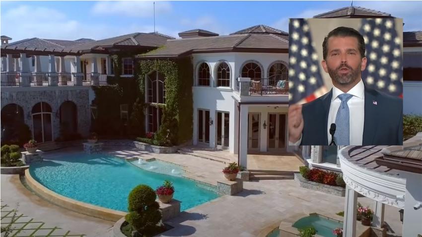 Vistas de la nueva casa de Donald Trump Jr en Florida valorada en 9.7 millones de dólares
