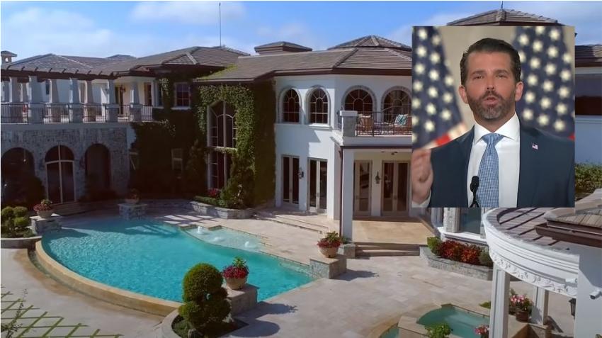 Vistas de la nueva casa de Donald Trump Jr en Florida valorada en 9.7 millones de dólares
