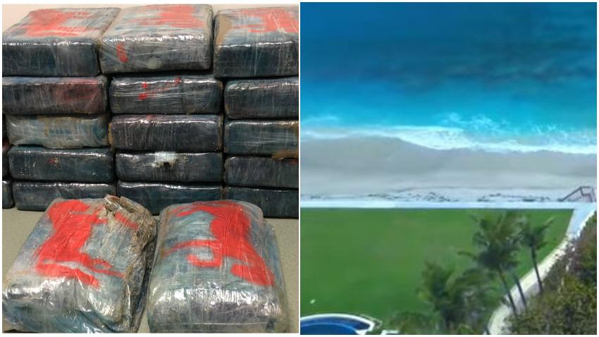 Bañista encuentra 1.5 millones de dólares en cocaína en una playa de Palm Beach en Florida