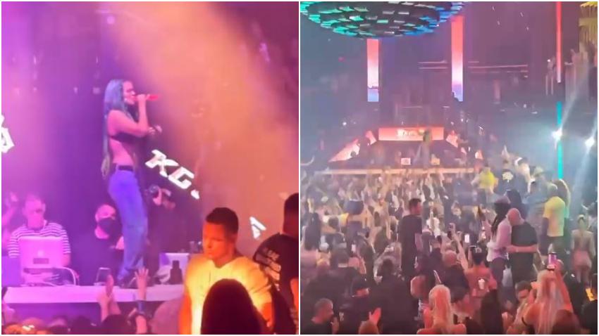 Lleno total en el concierto de Karol G en Miami Beach
