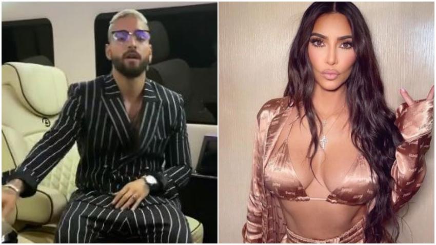 Kim Kardashian de fiesta en Miami con Maluma aprovechando que todo está abierto