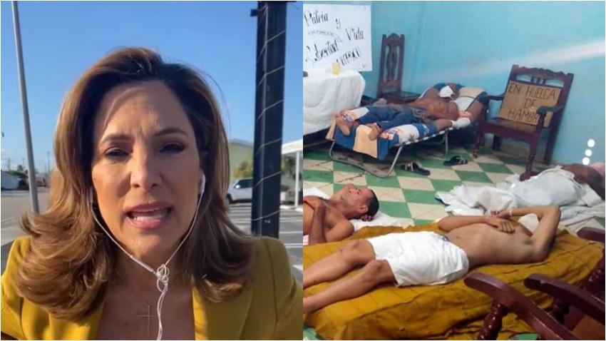 Congresista cubanoamericana María Elvira Salazar se solidariza con los huelguistas de UNPACU en Cuba