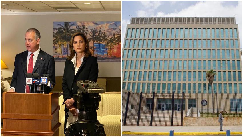 María Elvira Salazar y Mario Díaz Balart presentan proyecto de ley para la reunificación familiar de cubanos