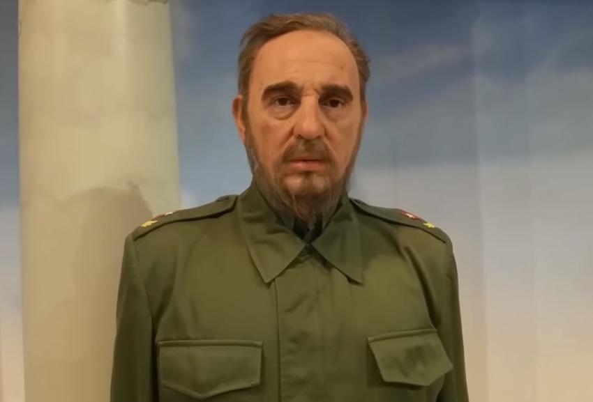 Cubanos crean petición para quitar a Fidel Castro del museo de cera de Nueva York