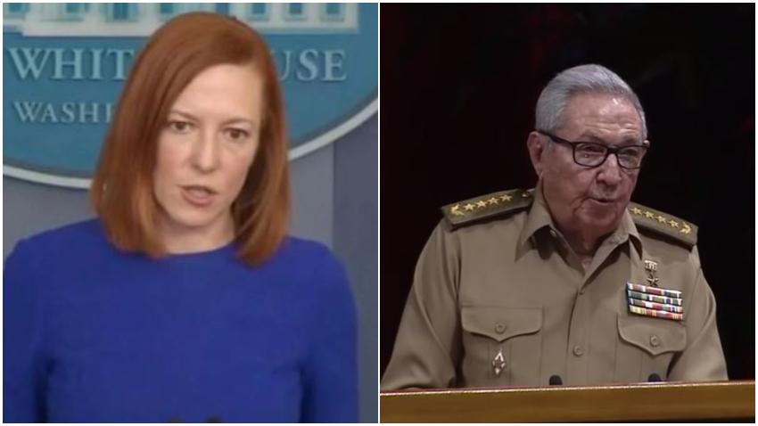 Portavoz de la Casa Blanca responde a Raúl Castro: "Cuba no es una prioridad para la administración"
