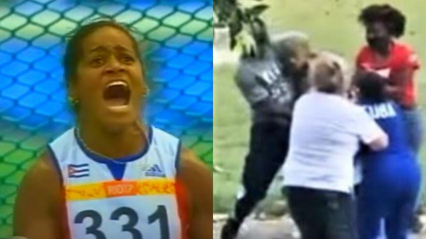 Yipsi Moreno, excampeona olímpica y comisionada de atletismo en Cuba agrede a joven atleta y a su familia