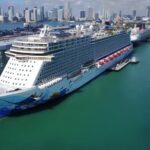Crucero retorna a Puerto de Miami tras desarrollar una travesรญa en la que una pasajera cayรณ por la borda hacia el mar, cerca de Bahamas cruceros-norweigan-miami