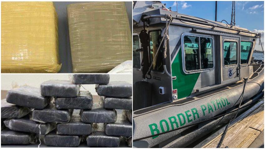 Personas de fiesta en un bote en los Cayos de la Florida encuentran drogas por valor de 1.8 millones de dólares en el agua