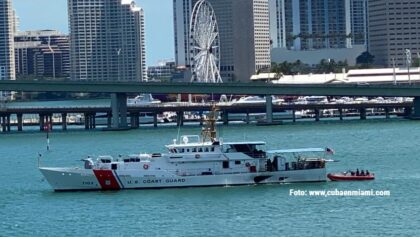 Guardia costera de Estados Unidos llega a Miami Beach con cocaína por