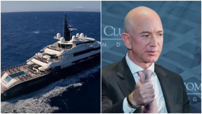 Jeff Bezos compra un yate de $ 500 millones de dólares