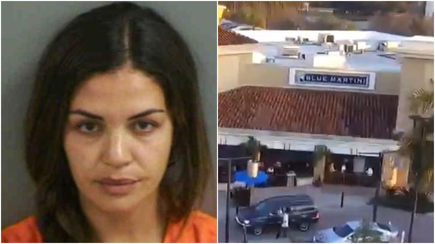 Mujer en Florida pelea con policías al ser expulsada de bar Blue Martini