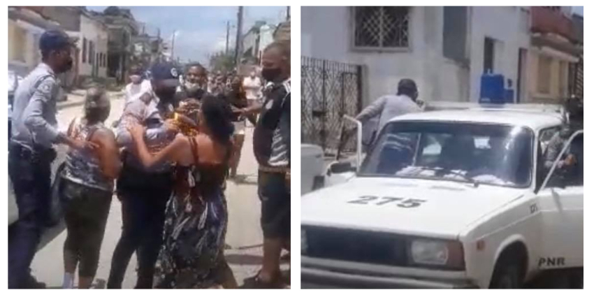 Cubanos salieron en defensa del opositor "Coco" Fariñas durante su arresto en Santa Clara