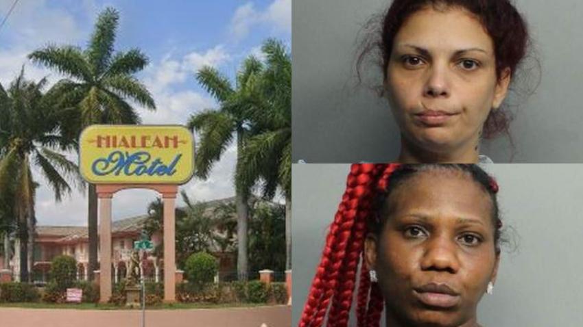 Dos mujeres arrestadas en relación con tiroteo en motel de Hialeah que terminó con un traficante de drogas muerto