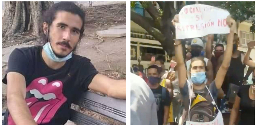 Estudiante que participó en la protesta de Obispo no será expulsado de la Universidad de La Habana, pero está bajo investigación y recluido en su domicilio
